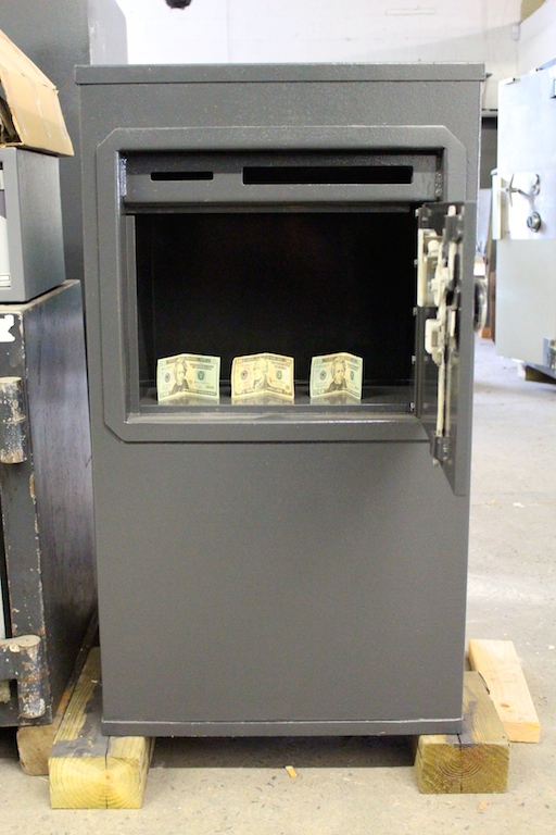 Used Tall and Heavy Meilink Drop Safe lackasafe